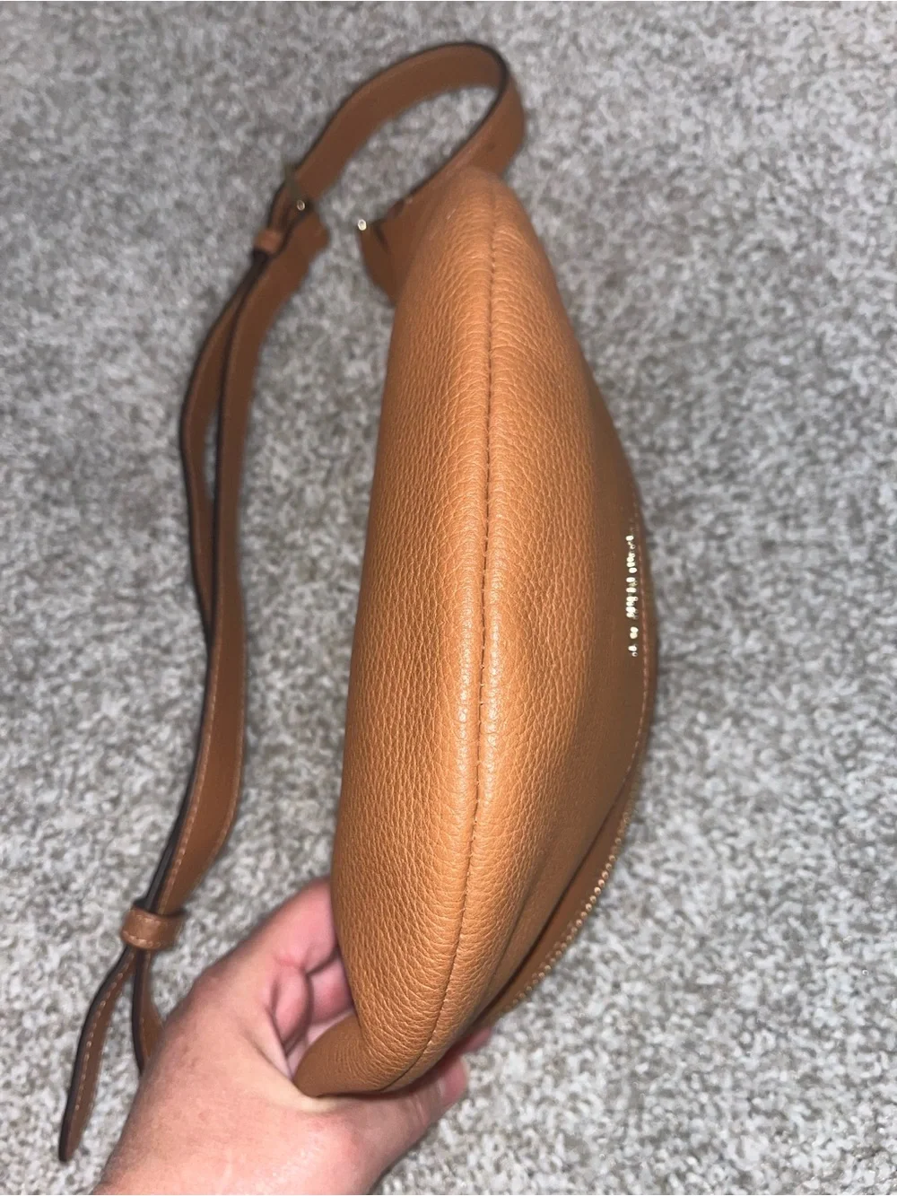 Kate Spade Leila Tan Leather Belt Bag